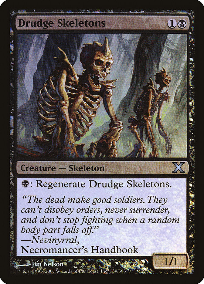 Drudge Skeletons (Premium Foil) [Tenth Edition] 