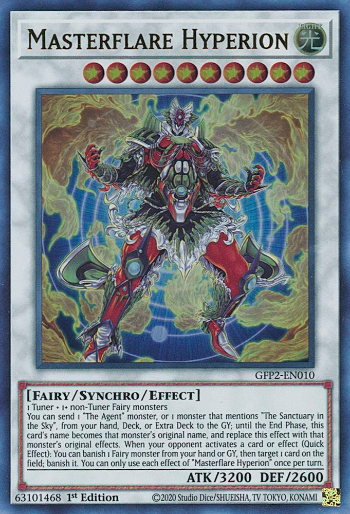 Masterflare Hyperion [GFP2-EN010] Ultra Rare 