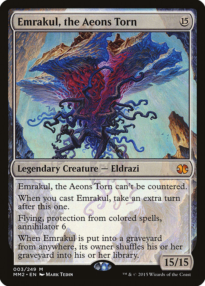 Emrakul, the Aeons Torn [Modern Masters 2015] 