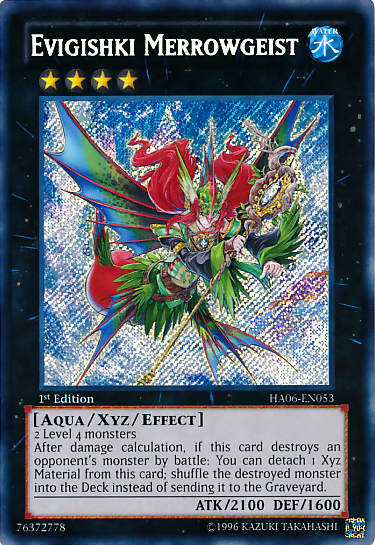 Evigishki Merrowgeist [HA06-EN053] Secret Rare 