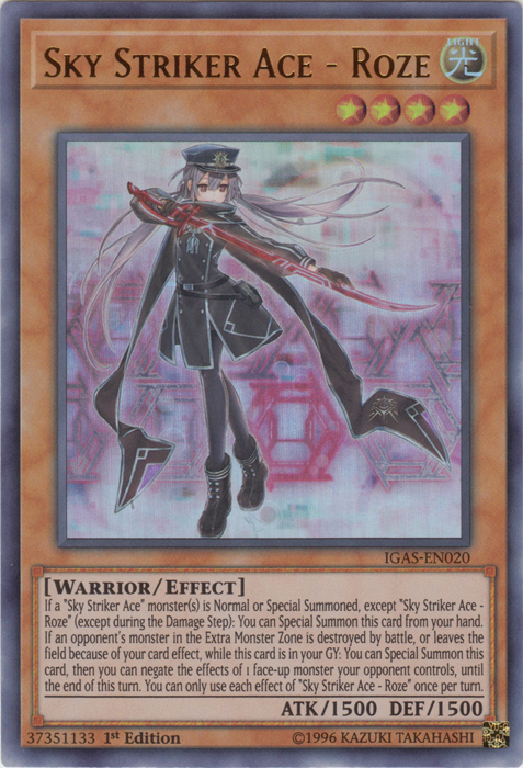 Sky Striker Ace - Roze [IGAS-EN020] Ultra Rare 