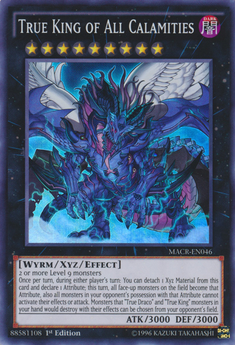 True King of All Calamities [MACR-EN046] Super Rare 