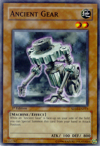 Ancient Gear [SD10-EN015] Common 