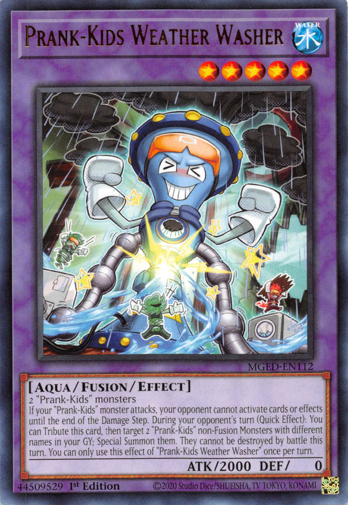 Prank-Kids Weather Washer [MGED-EN112] Rare 