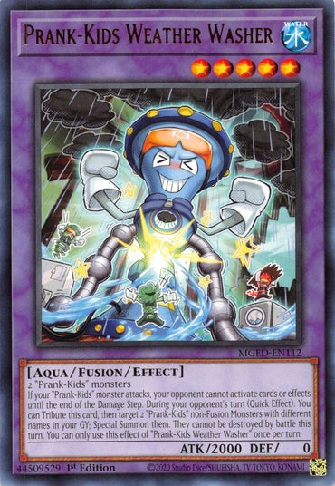 Prank-Kids Weather Washer [MGED-EN112] Rare 
