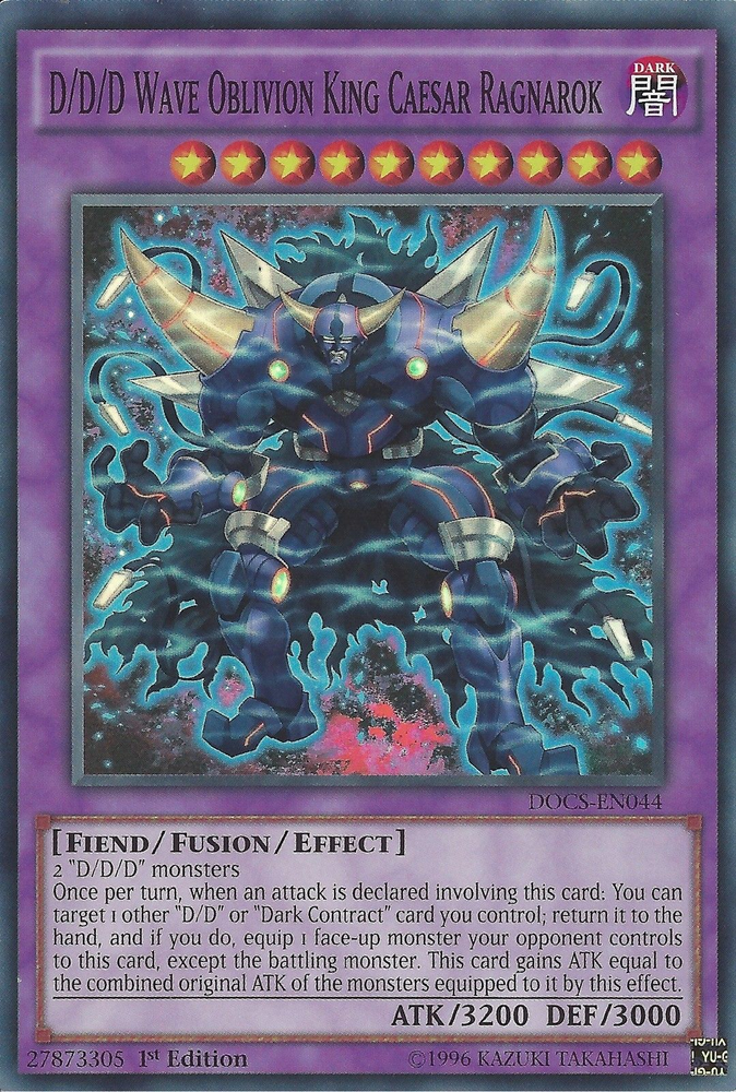 D/D/D Wave Oblivion King Caesar Ragnarok [DOCS-EN044] Super Rare 