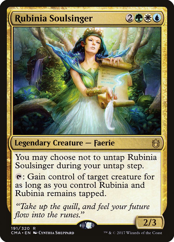 Rubinia Soulsinger [Commander Anthology] 