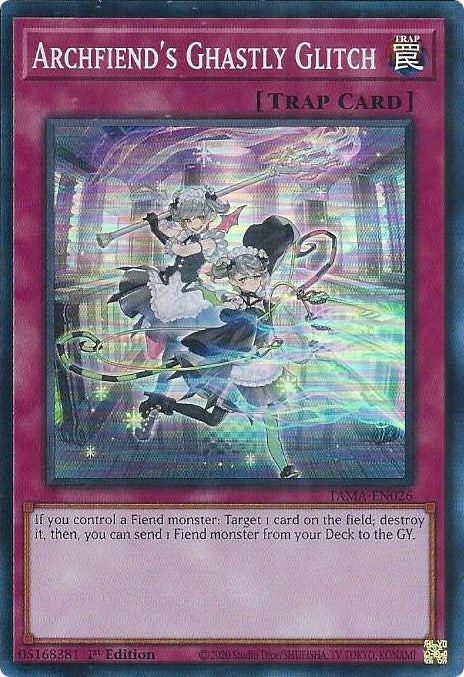 Archfiend's Ghastly Glitch [TAMA-EN026] Super Rare 