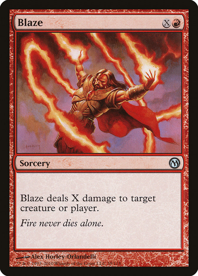 Blaze [Duels of the Planeswalkers] 