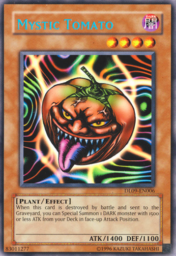 Mystic Tomato (Blue) [DL09-EN006] Rare 