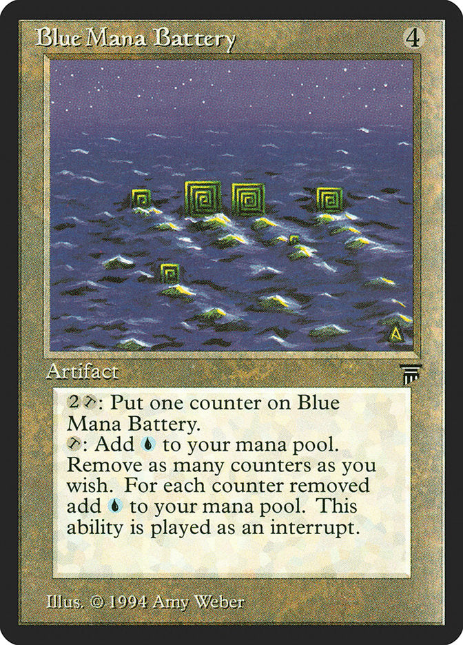 Blue Mana Battery [Legends] 