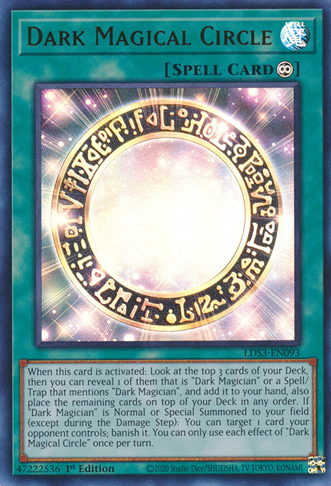 Dark Magical Circle [LDS3-EN093] Ultra Rare 