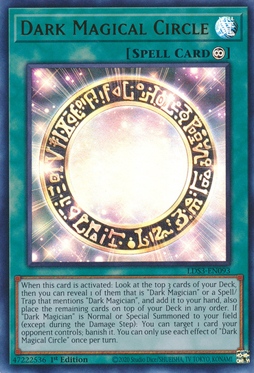 Dark Magical Circle [LDS3-EN093] Ultra Rare 