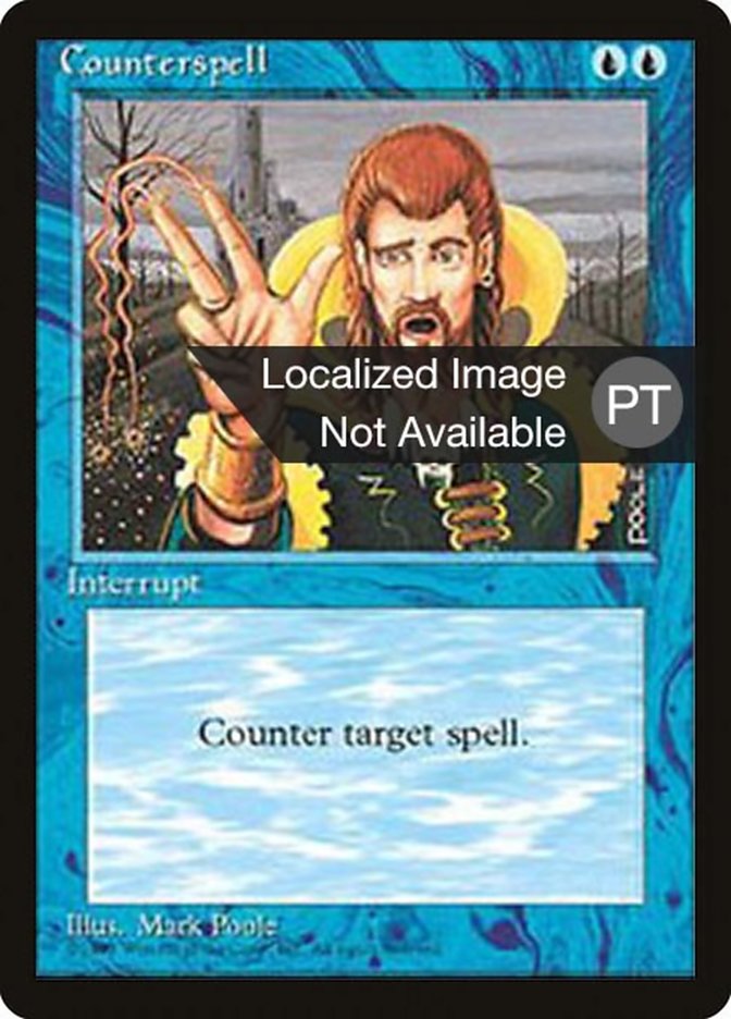 Counterspell [Fourth Edition (Foreign Black Border)] 