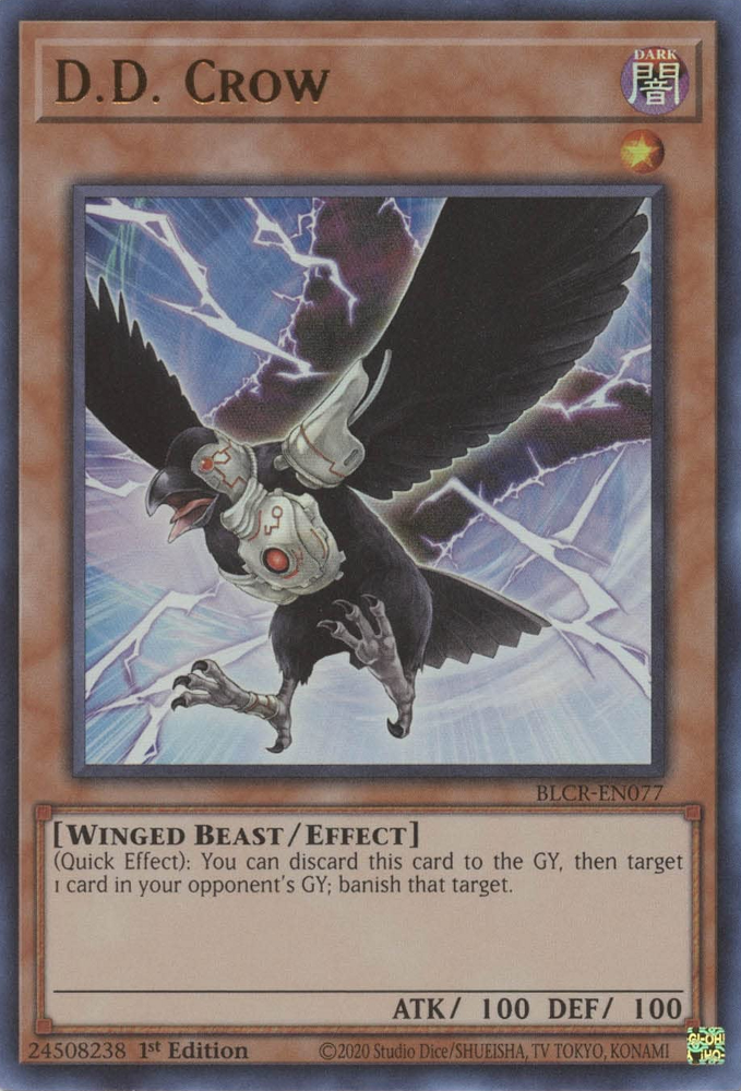 DD Crow [BLCR-EN077] Ultra Rare 
