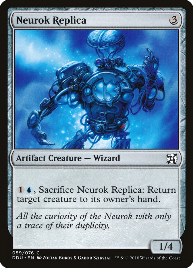 Neurok Replica [Duel Decks: Elves vs. Inventors] 