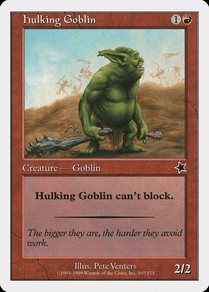 Hulking Goblin [Starter 1999] 