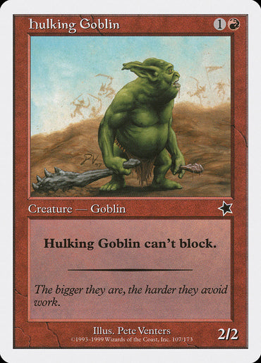 Hulking Goblin [Starter 1999] 