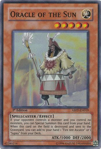 Oracle of the Sun [ABPF-EN019] Super Rare 