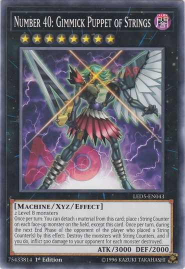 Number 40: Gimmick Puppet of Strings [LED5-EN043] Common 