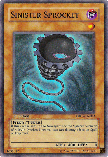 Sinister Sprocket [TDGS-EN009] Super Rare 