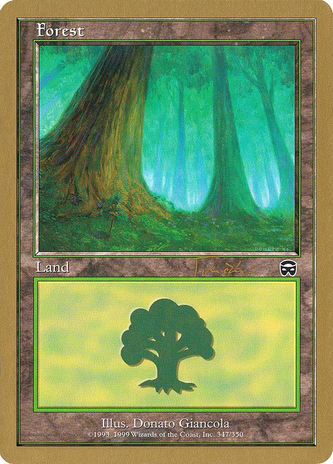 Forest (jt347a) (Jan Tomcani) [World Championship Decks 2001] 