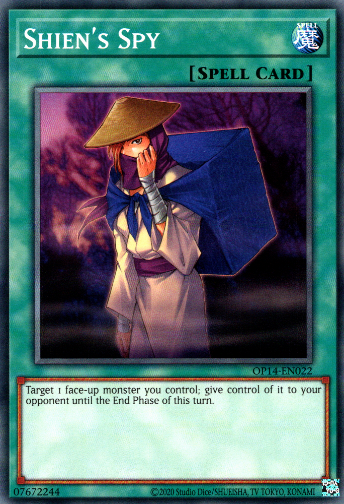 Shien's Spy [OP14-EN022] Common 