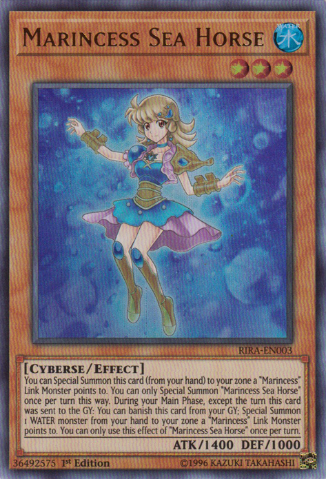 Marincess Sea Horse [RIRA-EN003] Ultra Rare 