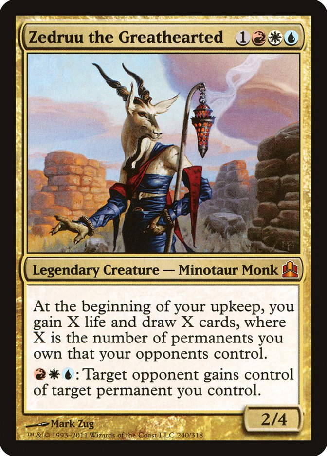 Zedruu the Greathearted [Commander 2011] 