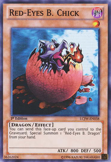 Red-Eyes B. Chick [LCJW-EN038] Super Rare 