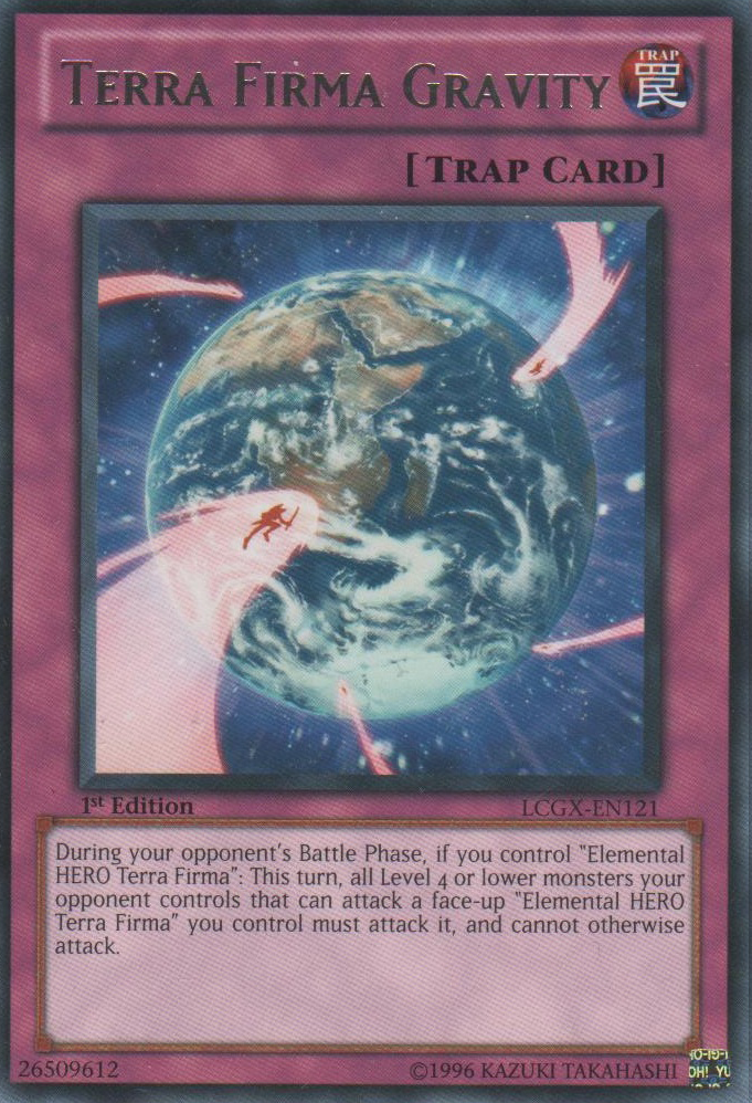 Terra Firma Gravity [LCGX-EN121] Rare 