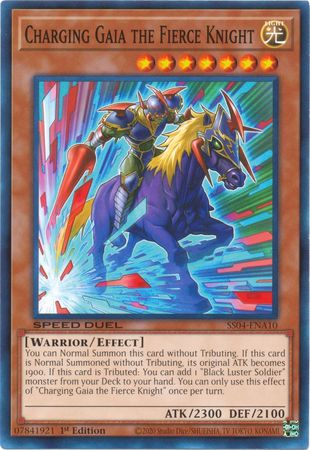 Charging Gaia the Fierce Knight [SS04-ENA10] Common 