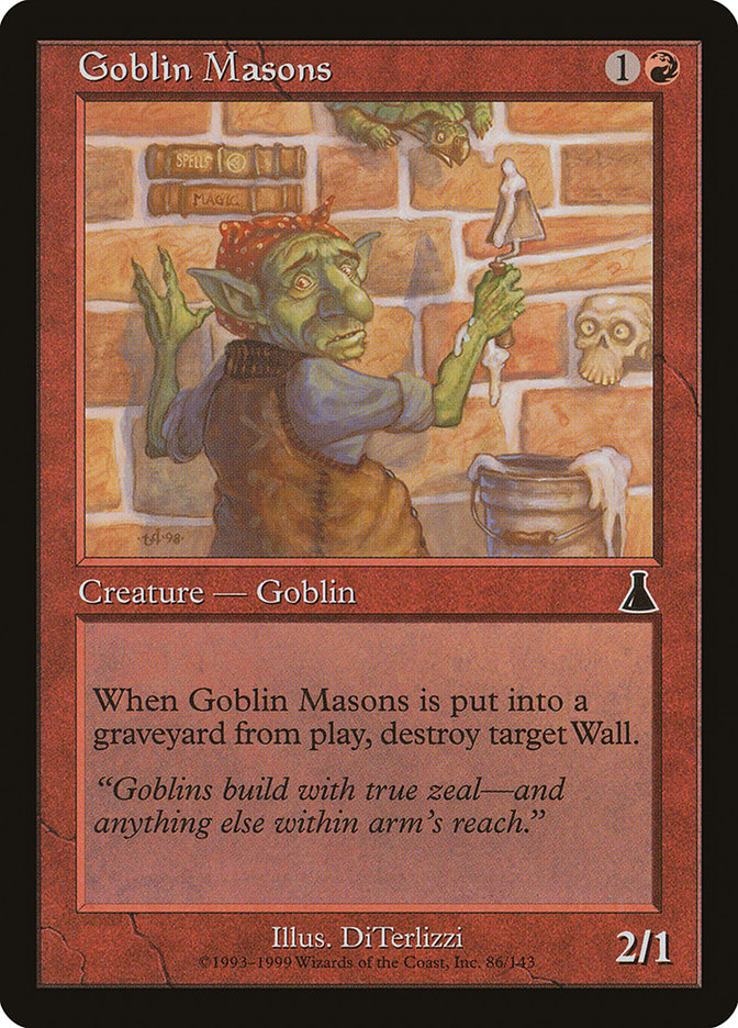 Goblin Masons [Urza's Destiny] 