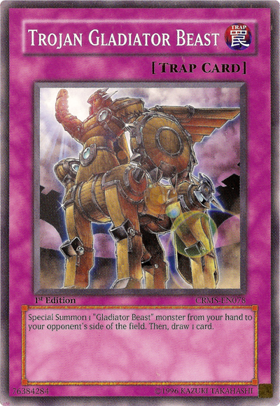 Trojan Gladiator Beast [CRMS-EN078] Common 