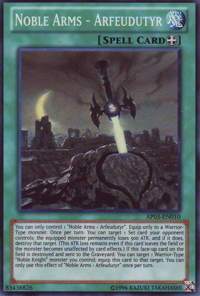 Noble Arms - Arfeudutyr [AP03-EN010] Super Rare 