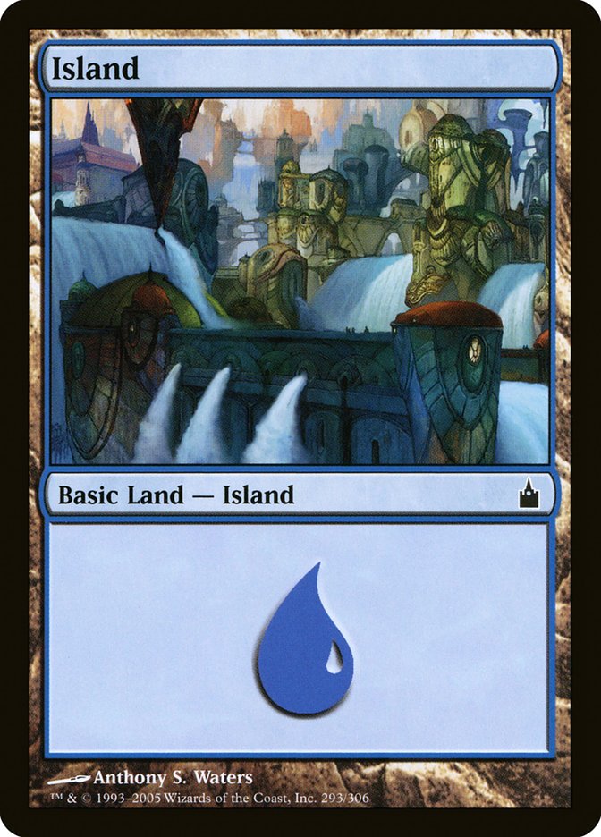 Island (293) [Ravnica: City of Guilds] 