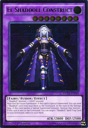 The Shaddoll Construct (UTR) [DUEA-EN049] Ultimate Rare 