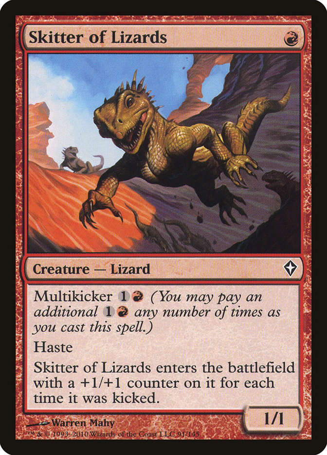 Skitter of Lizards [Worldwake] 