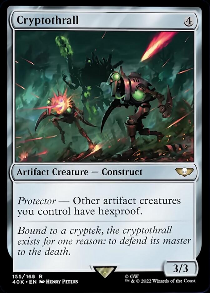 Cryptothrall (Surge Foil) [Warhammer 40,000] 