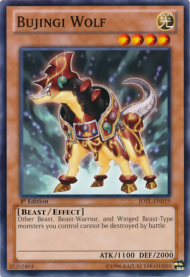 Bujingi Wolf [JOTL-EN019] Common 