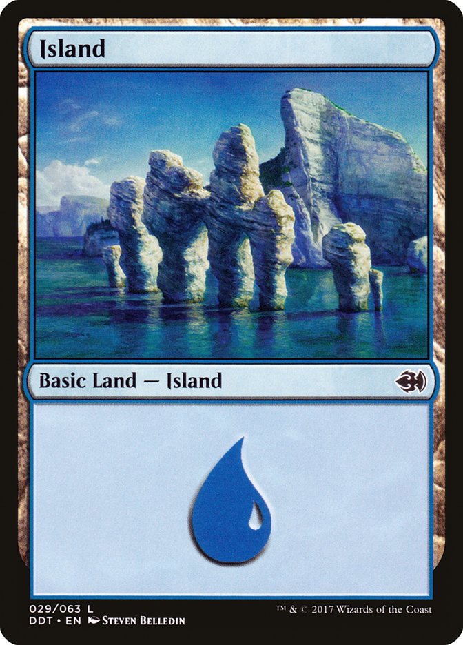 Island (29) [Duel Decks: Merfolk vs. Goblins] 