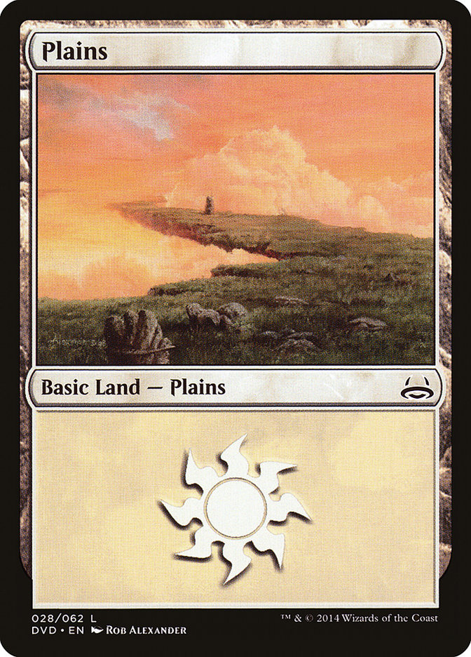 Plains (28) (Divine vs. Demonic) [Duel Decks Anthology] 