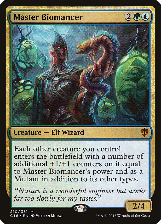 Master Biomancer [Commander 2016] 