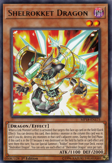 Shelrokket Dragon [MP18-EN175] Rare 