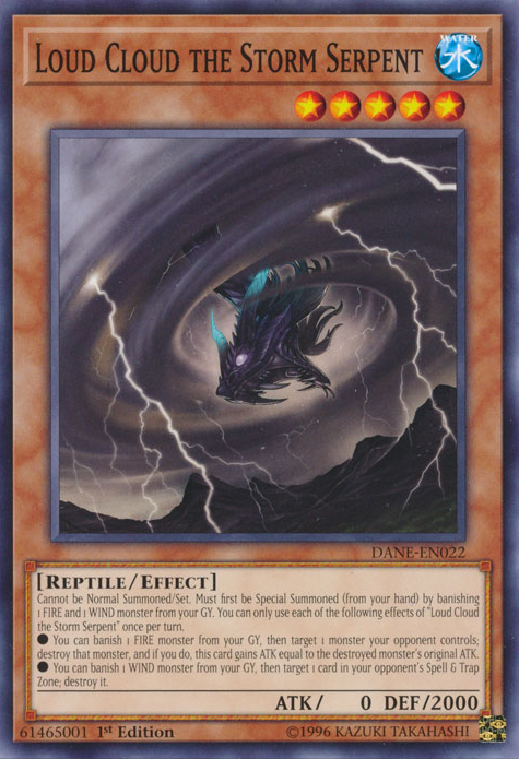 Loud Cloud the Storm Serpent [DANE-EN022] Common 
