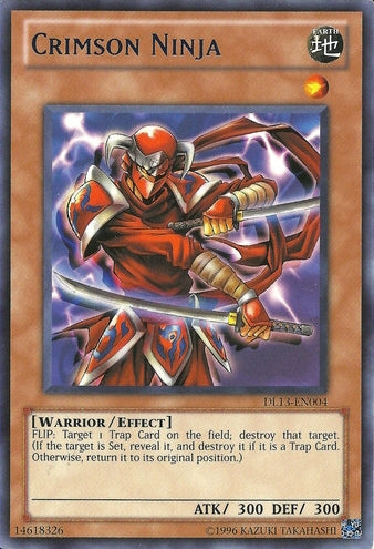 Crimson Ninja (Blue) [DL13-EN004] Rare 