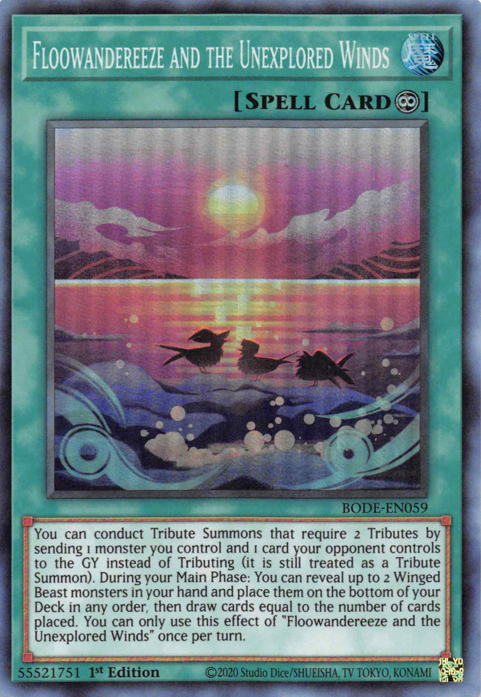Floowandereeze and the Unexplored Wind [BODE-EN059] Super Rare 