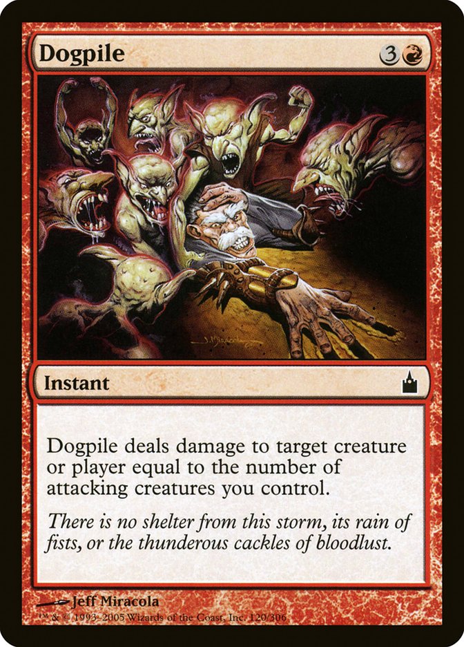 Dogpile [Ravnica: City of Guilds] 