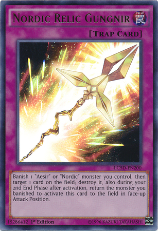 Nordic Relic Gungnir [LC5D-EN200] Ultra Rare 