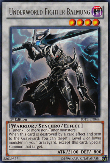 Underworld Fighter Balmung [JOTL-EN044] Rare 